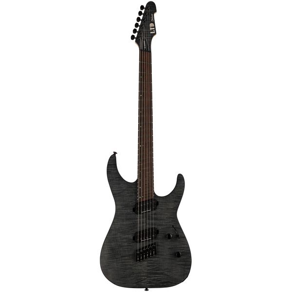 La guitare électrique ESP LTD M-1000 Multi-Scale STBLKS Avis et Test