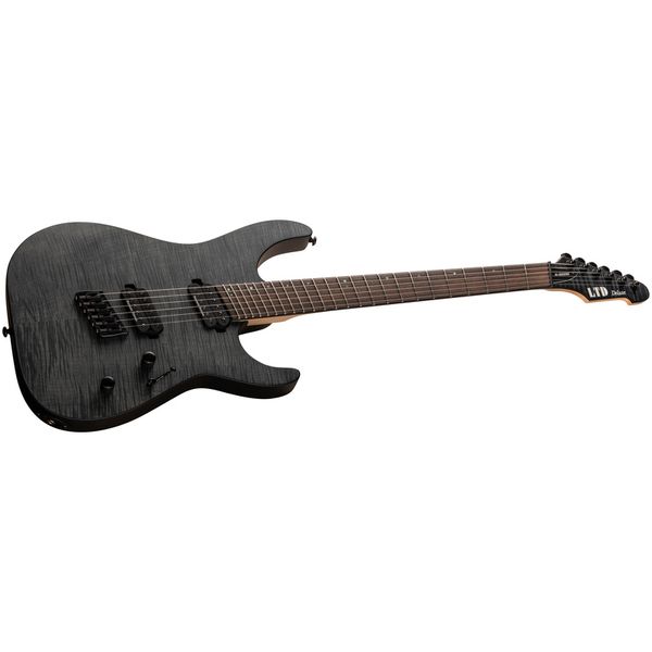 La guitare électrique ESP LTD M-1000 Multi-Scale STBLKS Avis et Test