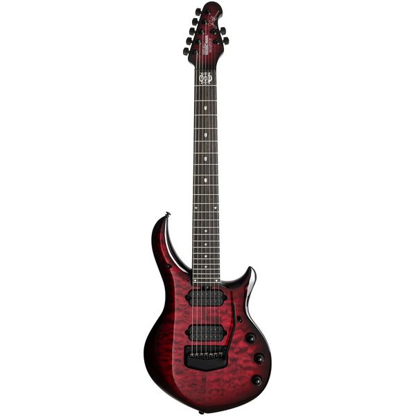 La guitare électrique Music Man John Petrucci BFR Majesty 7 RN Avis, Test