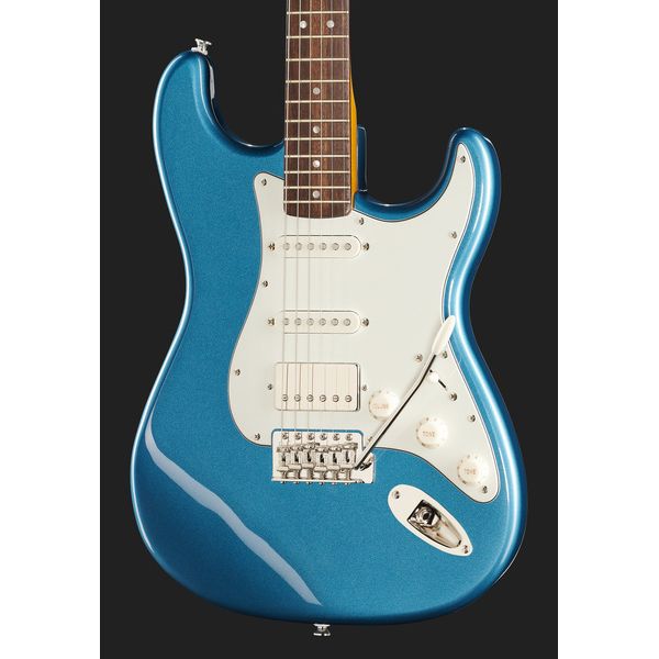 Guitare électrique Squier LE 60 Strat HSS LRL PPG MH LPB : Test & Avis