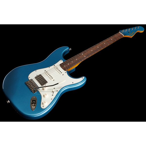 Guitare électrique Squier LE 60 Strat HSS LRL PPG MH LPB : Test & Avis