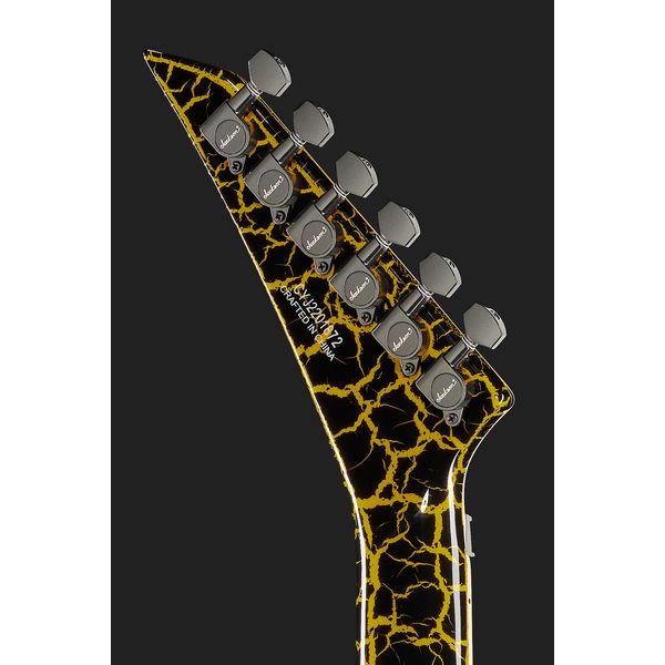 La guitare électrique Jackson Soloist SL3X DX Yellow Crackle , Test, Avis, Comparatif