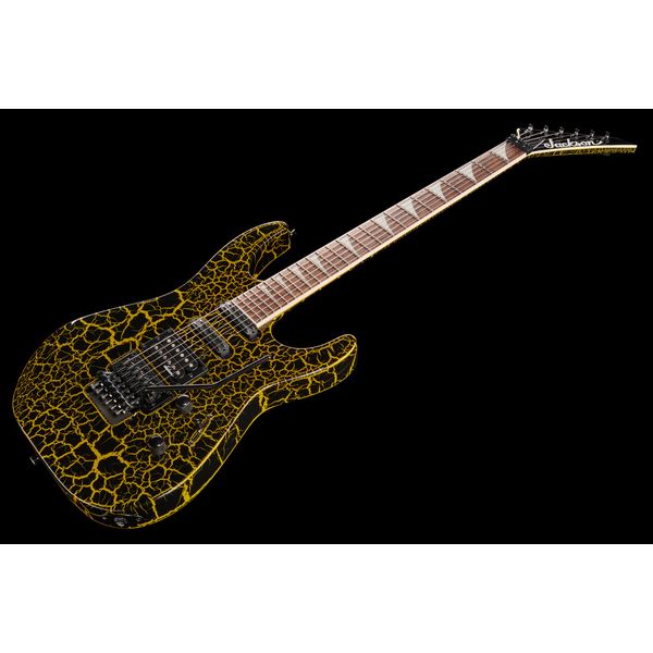 La guitare électrique Jackson Soloist SL3X DX Yellow Crackle , Test, Avis, Comparatif