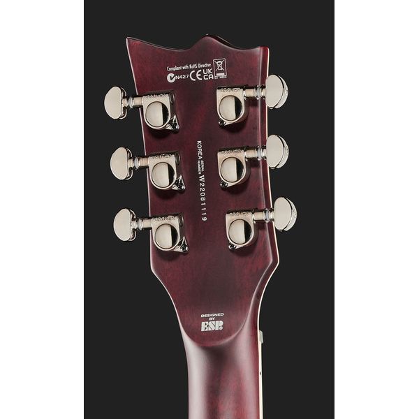 La guitare électrique ESP LTD EC-401 QM STBCS : Avis et Test