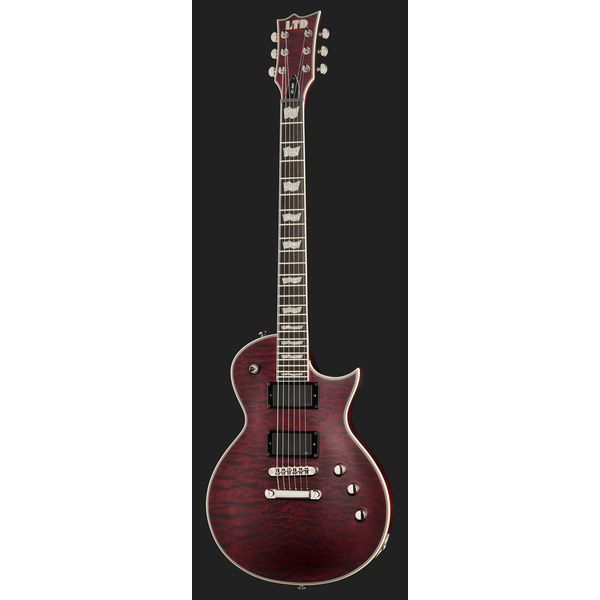 La guitare électrique ESP LTD EC-401 QM STBCS : Avis et Test