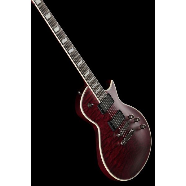 La guitare électrique ESP LTD EC-401 QM STBCS : Avis et Test