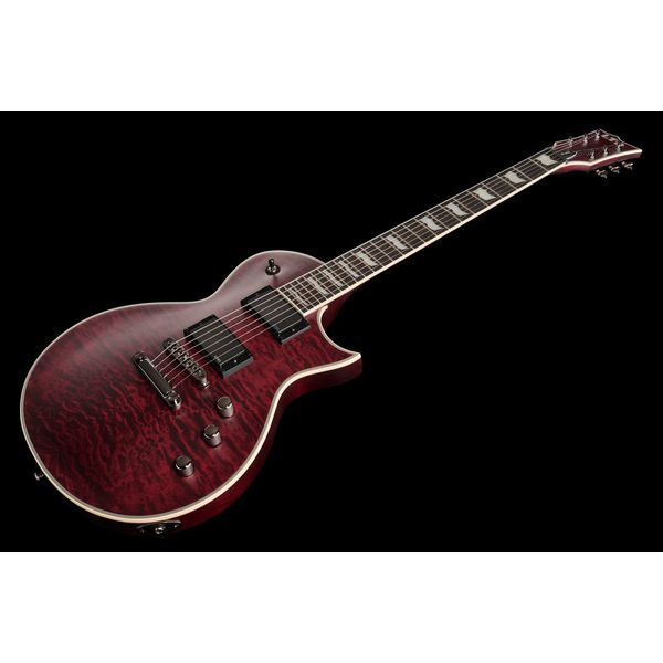 La guitare électrique ESP LTD EC-401 QM STBCS : Avis et Test