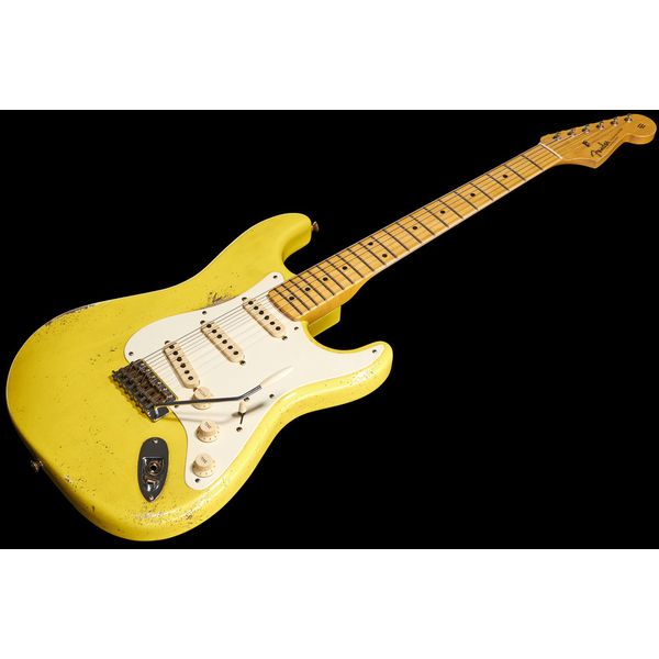 La guitare électrique Fender 57 Strat GRY Relic MBAH Test et Avis