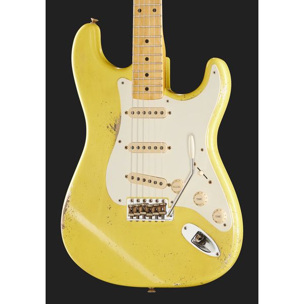 La guitare électrique Fender 57 Strat GRY Relic MBAH Test et Avis