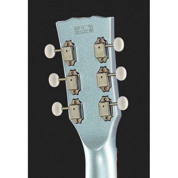 La guitare électrique Harley Benton DC-60 Junior Pelham Blue Test et Avis