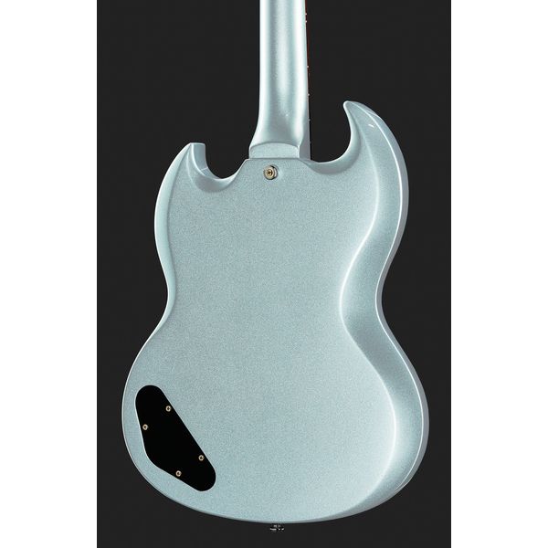 La guitare électrique Harley Benton DC-60 Junior Pelham Blue Test et Avis