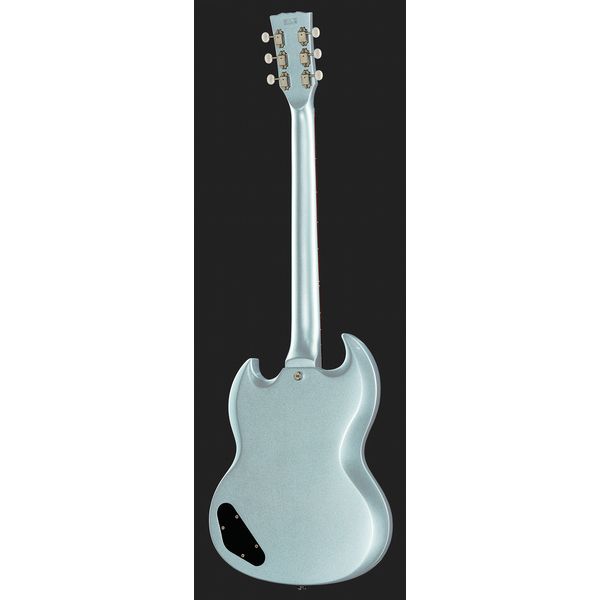 La guitare électrique Harley Benton DC-60 Junior Pelham Blue Test et Avis