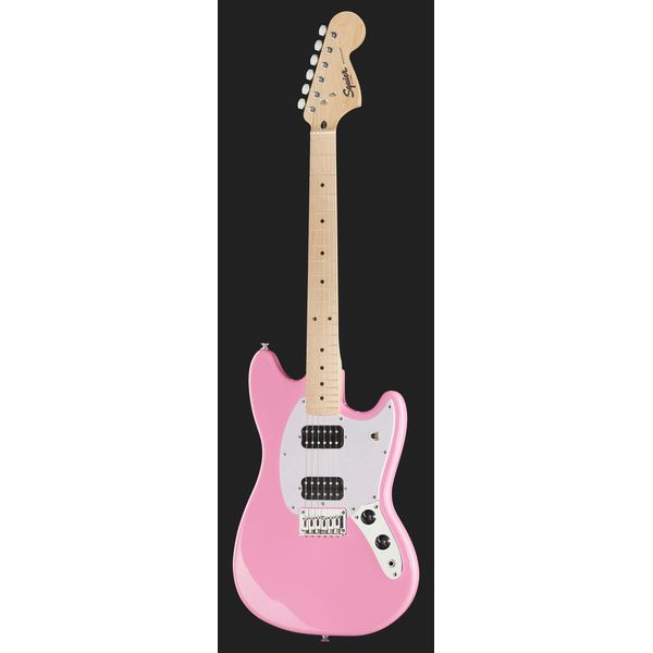 Guitare électrique Squier Sonic Mustang HH Flash Pink / Test, Avis et Comparatif