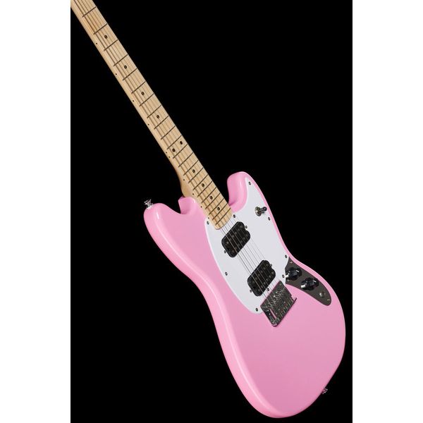 Guitare électrique Squier Sonic Mustang HH Flash Pink / Test, Avis et Comparatif