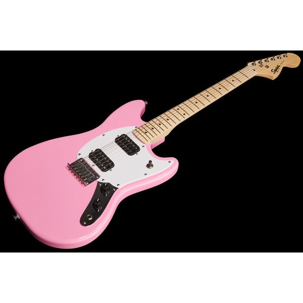 Guitare électrique Squier Sonic Mustang HH Flash Pink / Test, Avis et Comparatif