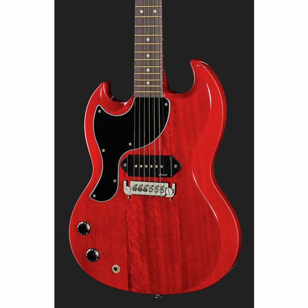 Harley Benton DC-60 Junior LH Faded Cherry (Guitare électrique) Test, Avis