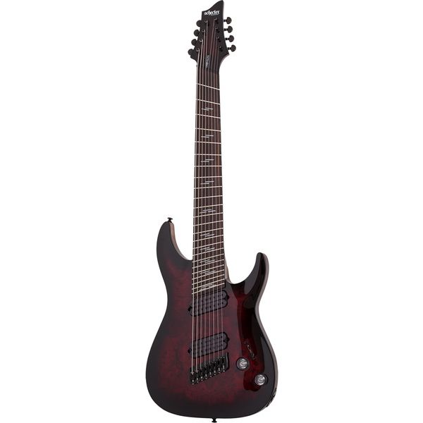 Schecter Omen Elite-8 MS Black Cherry