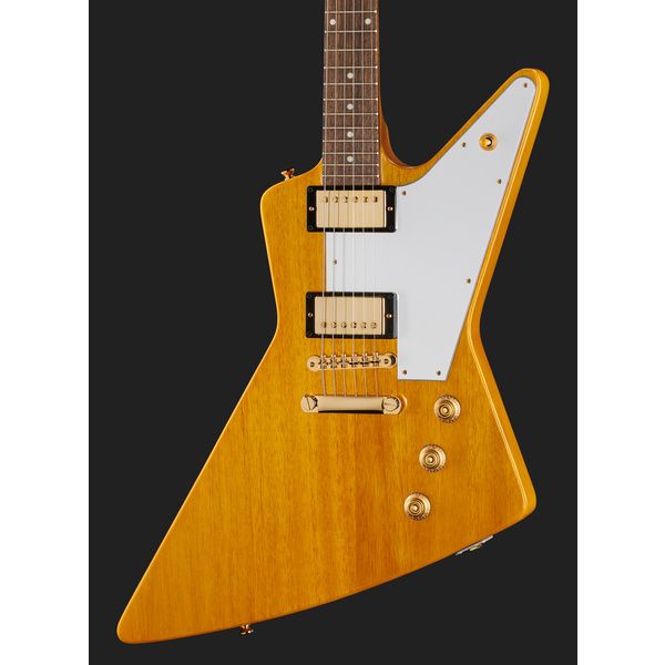 Epiphone Korina Explorer Aged Natural (Guitare électrique) Avis et Test