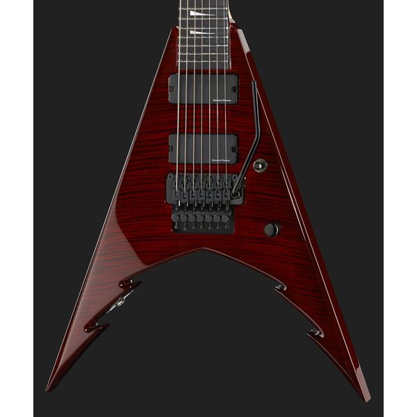 La guitare électrique Jackson Corey Beaulieu King V 7 TR USA - Avis & Test