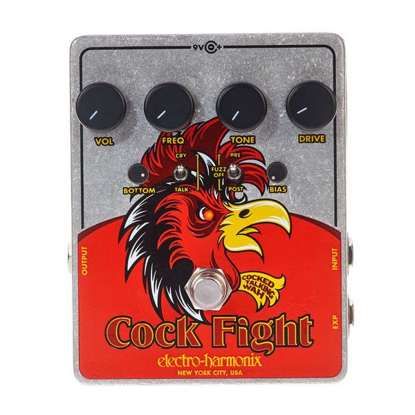 Avis sur Electro Harmonix Cock Fight Cocked Wah - Test pédale d'effet