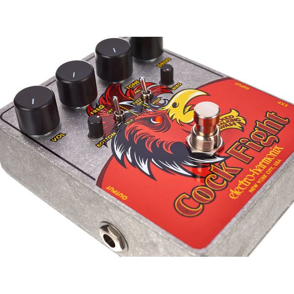 Avis sur Electro Harmonix Cock Fight Cocked Wah - Test pédale d'effet