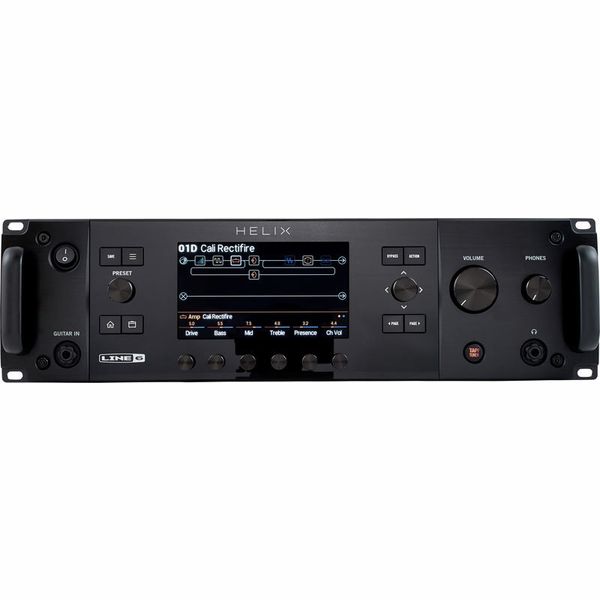 Avis et Test : Line6 Helix Rack Guitar Processor