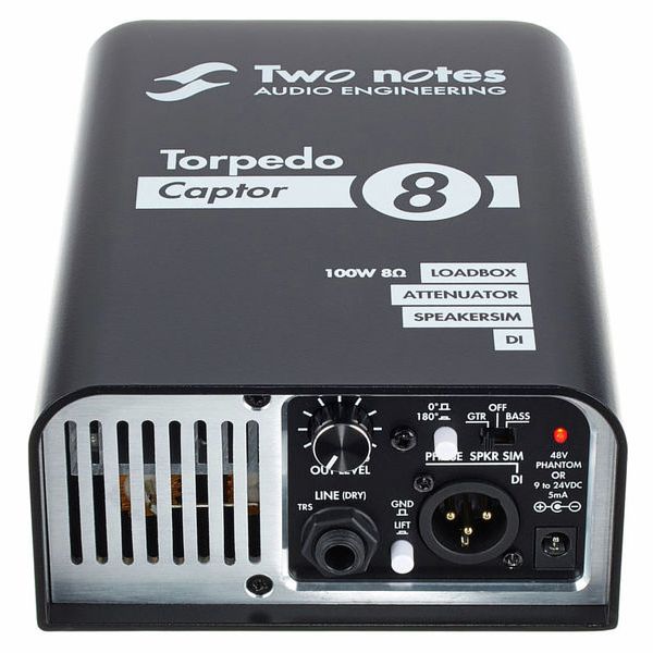 Two Notes Torpedo Captor 8 Ohms Test & Avis