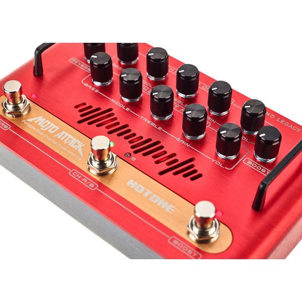 Test & Avis : Hotone Mojo Attack Pedal Amp