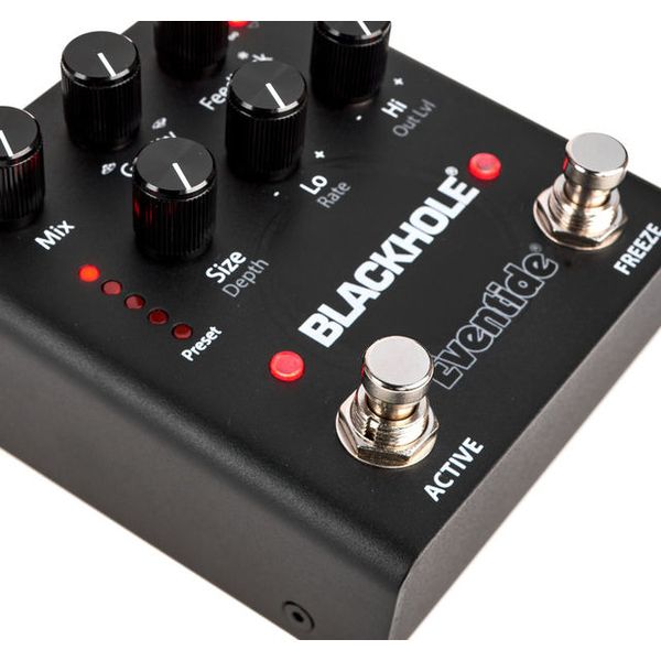 La pédale d'effet Eventide Blackhole Reverb Effectpedal : Notre avis