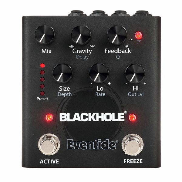 La pédale d'effet Eventide Blackhole Reverb Effectpedal : Notre avis