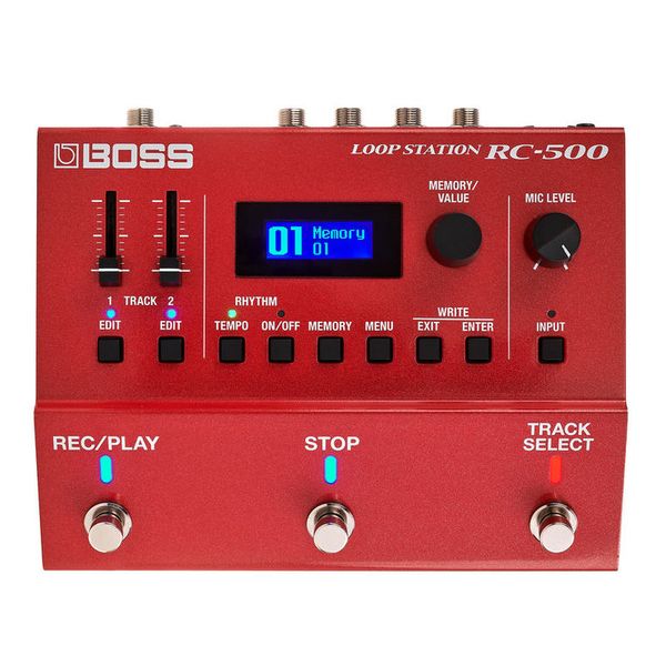 Avis sur Boss RC-500 Loop Station - Test pédale d'effet