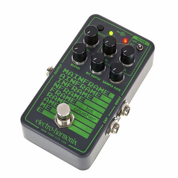 La pédale d'effet Electro Harmonix Mainframe Bit Crusher : Notre avis