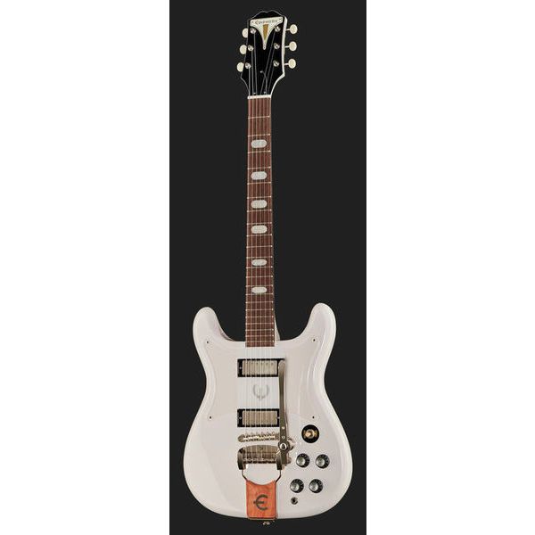 Avis guitare électrique Epiphone Crestwood Custom Polaris White