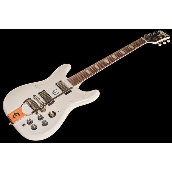 Avis guitare électrique Epiphone Crestwood Custom Polaris White