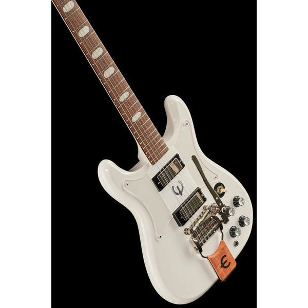 Avis guitare électrique Epiphone Crestwood Custom Polaris White