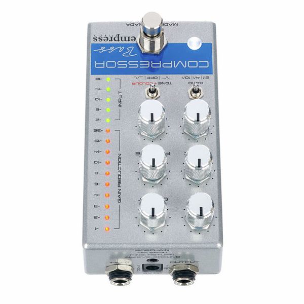 La pédale d'effet Empress Effects Bass Compressor Silver Spk : Notre avis