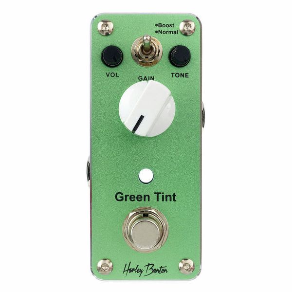 La pédale d'effet Harley Benton MiniStomp Green Tint : Notre avis