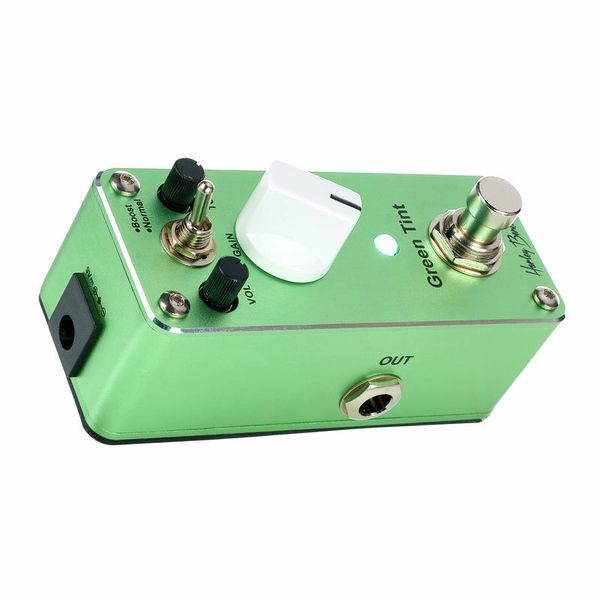 La pédale d'effet Harley Benton MiniStomp Green Tint : Notre avis