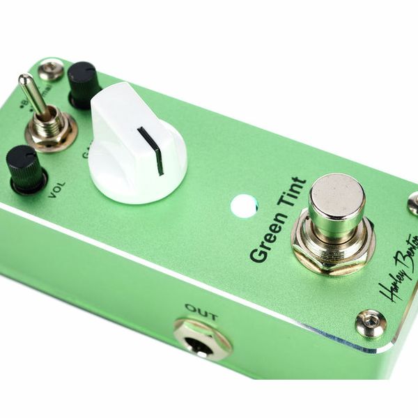 La pédale d'effet Harley Benton MiniStomp Green Tint : Notre avis