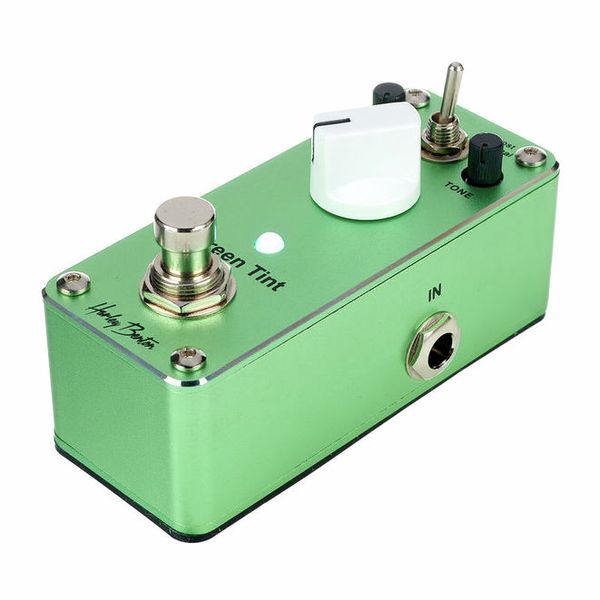 La pédale d'effet Harley Benton MiniStomp Green Tint : Notre avis