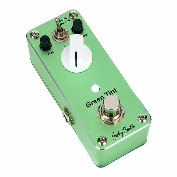 La pédale d'effet Harley Benton MiniStomp Green Tint : Notre avis