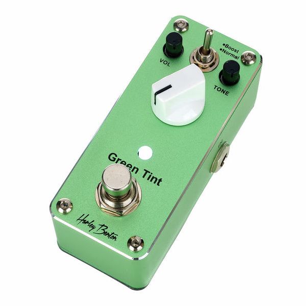 La pédale d'effet Harley Benton MiniStomp Green Tint : Notre avis