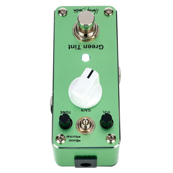 La pédale d'effet Harley Benton MiniStomp Green Tint : Notre avis