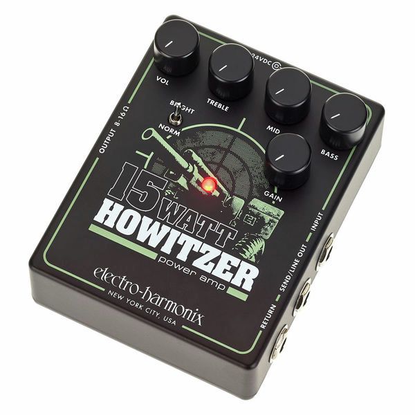 Test & Avis : Electro Harmonix 15 Watt Howitzer Pedal Amp/Pre