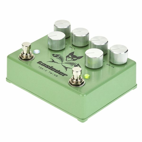 Avis sur Kasleder Toxic Twins Dual Overdrive - Test pédale d'effet