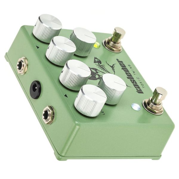 Avis sur Kasleder Toxic Twins Dual Overdrive - Test pédale d'effet