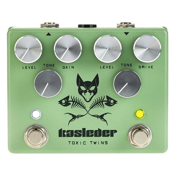 Avis sur Kasleder Toxic Twins Dual Overdrive - Test pédale d'effet