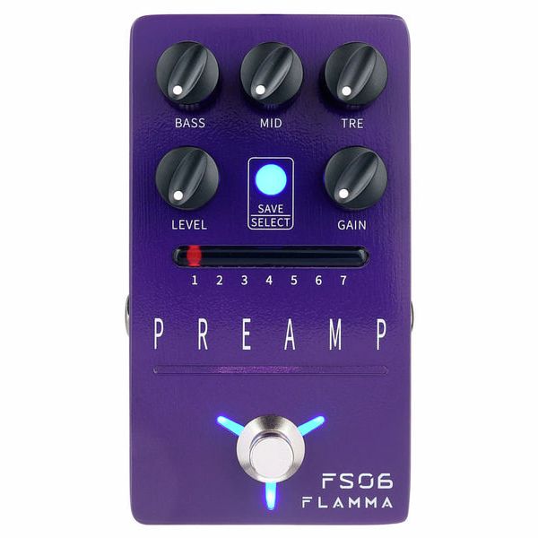 La pédale d'effet Flamma FS06 Guitar Pre-Amp : Notre avis