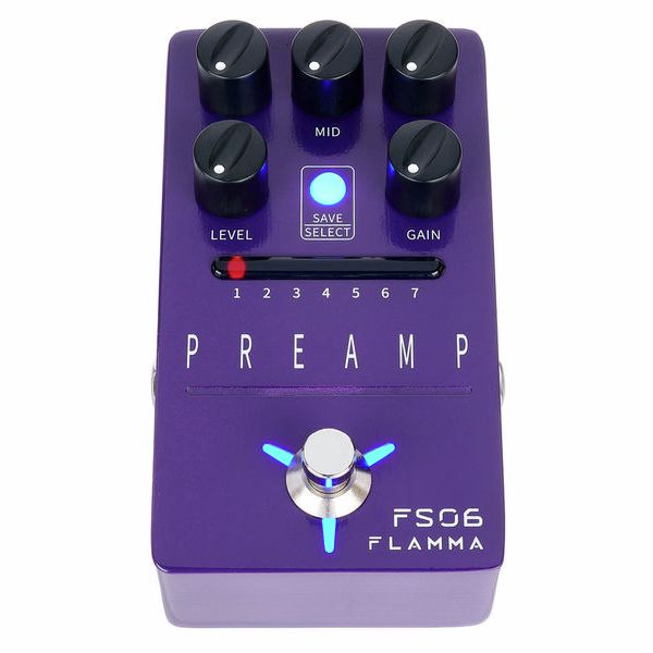 La pédale d'effet Flamma FS06 Guitar Pre-Amp : Notre avis