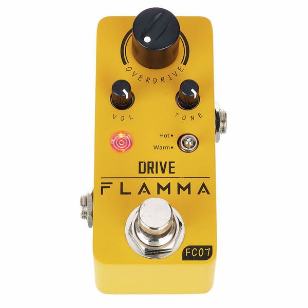 La pédale d'effet Flamma FC07 Overdrive : Notre avis